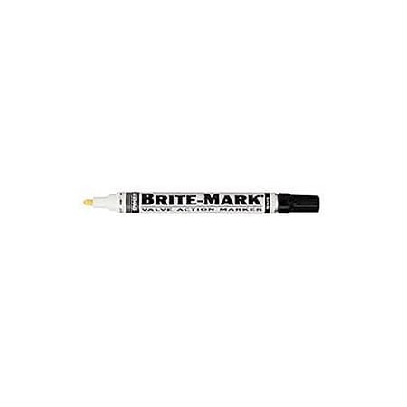 Cutler Sales Dykem 84003 - Brite-Mark Medium White Marker (Pack of 12) 84003
